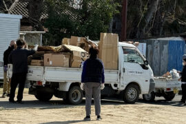 3月 廃品回収を行いました